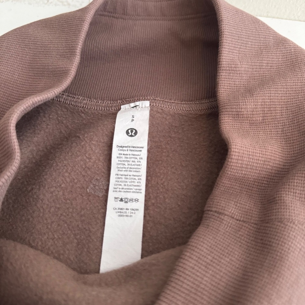 Lululemon Womens Small Chocolate Brown Cotton Blend Athleisure Skirt Earth Tones - Picture 3 of 3